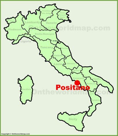 Positano Maps | Italy | Discover Positano with Detailed Maps