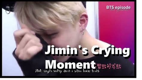 [Eng Sub] Jimin's Crying Moment - YouTube