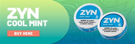 Buy ZYN Cool Mint Online - All ZYN Cool Mint Pouches