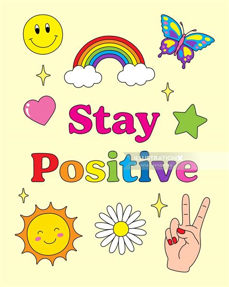 Stay Positive Symbol