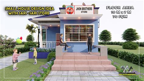 House With Sari Sari Store Design