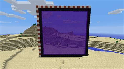 I present you, the biggest possible portal in 13w37a (23x23) : r/Minecraft