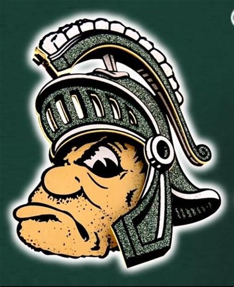 Gruff Sparty....this is from my era! :) | Michigan state football, Michigan state sparty ...