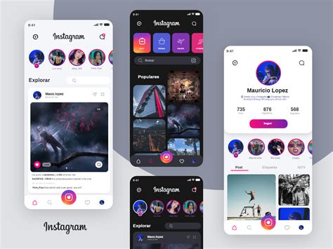 GitHub - anasfik/instagram_ui_redesign: A Ui redesign for instagram screens