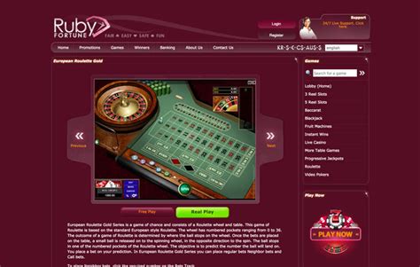 Ruby Fortune Casino 🎖️ 40 Free Spins for $1