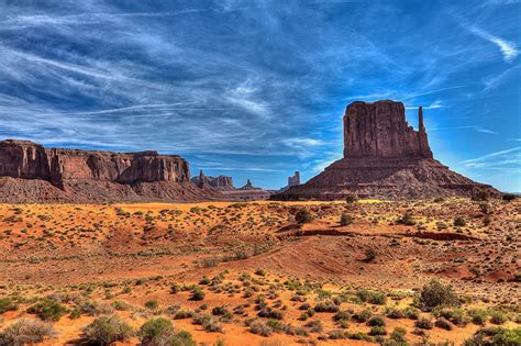 Foto USA Monument Valley Utah Natur Felsen Himmel