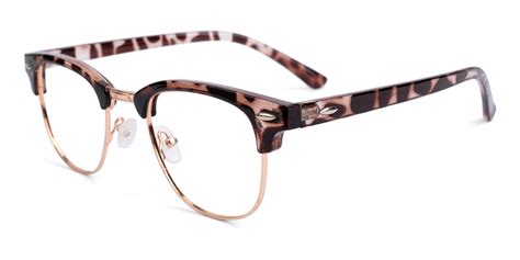 Iconium - Browline Leopard Frames Glasses | ABBE Glasses