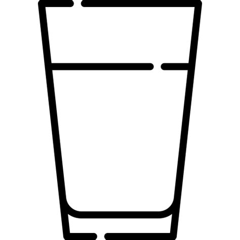 Icono de Vaso de agua Special Lineal