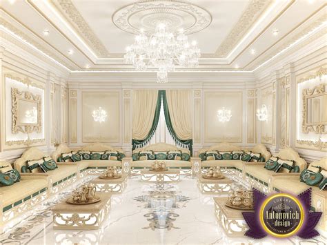 nigeiradesign: Arabic Majlis Interior Design from Luxury Antonovich Design