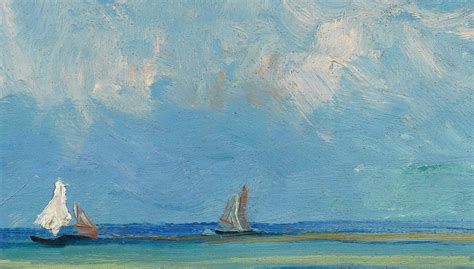 Vincent van Gogh | Seascape near Les Saintes-Maries-de-la-Me, 1888 | Tutt'Art@