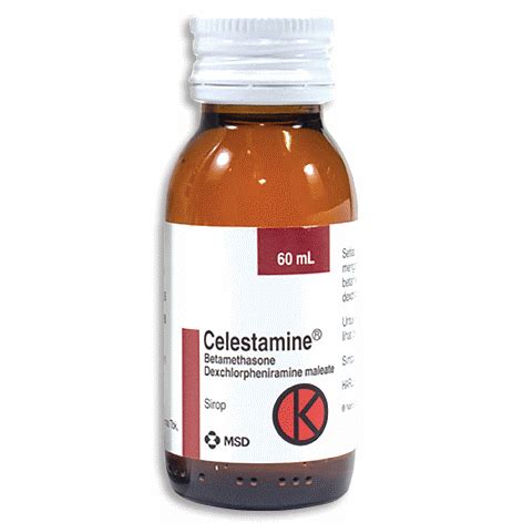 CELESTAMINE Betamethasone / Dexchlorpheniramine Maleate 250mcg / 2mg ...