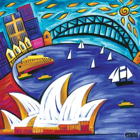 Sydney Harbour - Emma Blyth - Australian Made Art