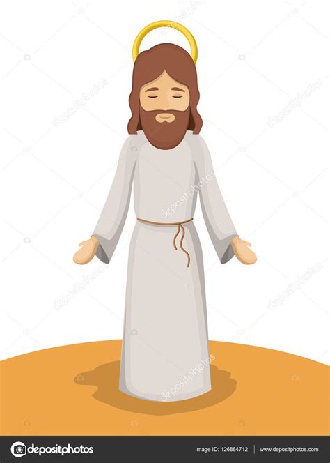 Jesus god cartoon design Stock Vector Image by ©grgroupstock #126884712