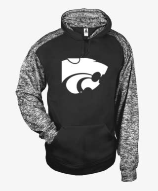 K-state Wildcats Logo Badger Peformance Hoodie - Kansas State Hoodie - Free Transparent PNG ...