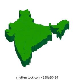 India Map Stock Vector (Royalty Free) 150620414 | Shutterstock