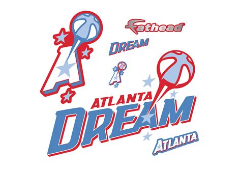 Atlanta Dream Logo Wall Decal | Shop Fathead® for Atlanta Dream Decor