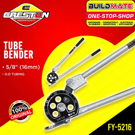 CRESTON Pipe Tube Bender 5/8" 16mm FY5216 - BUILDMATE - | Lazada PH