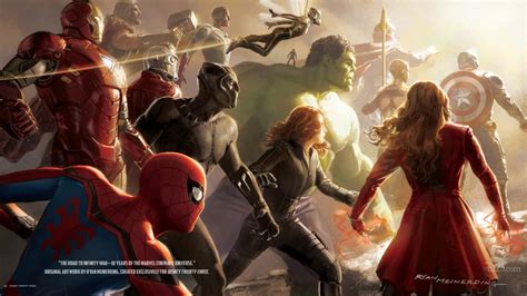 AVENGERS: INFINITY WAR Concept Art, IMAX Poster, and Black Order Promo ...