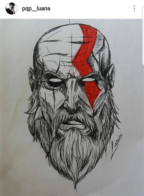 Colorir Kratos Kratos Desenho Goku Desenho Kakashi Desenho | Porn Sex ...