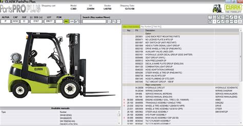 Download Clark Forklift Parts Catalog Pictures - Forklift Reviews