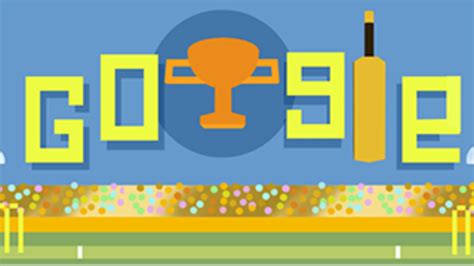 Cricket World Cup 2023 Finals: Google Doodle celebrates the Cricket World Cup final between ...