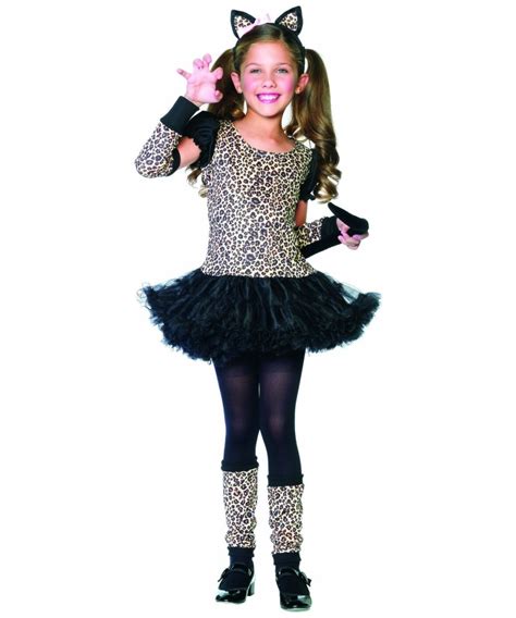 Leopard Little Kids Costume - Girl Leopard Costumes