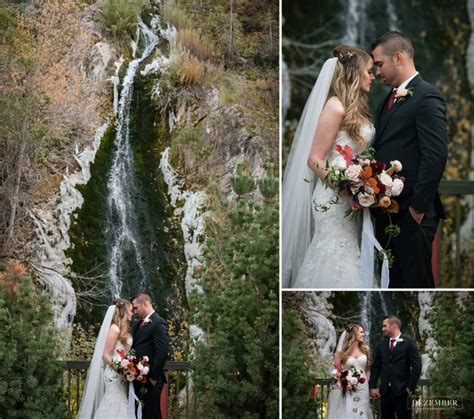 Joey & Christina | Log Haven Wedding in the Fall | Dezember Photography | Utah Wedding ...