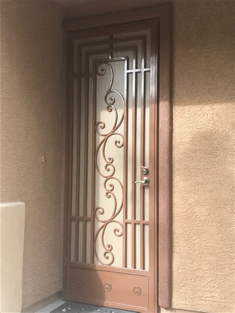 Residential Security Doors - LV Iron