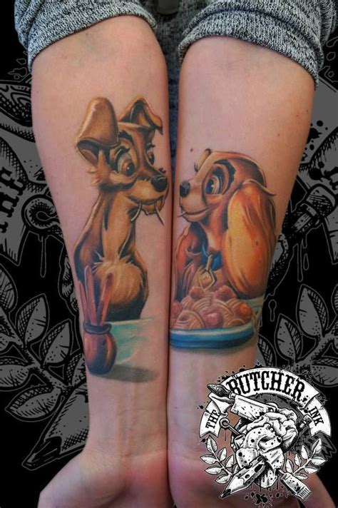 Disney Tattoos, Disney Couple Tattoos, Disney Sleeve Tattoos, Couple ...