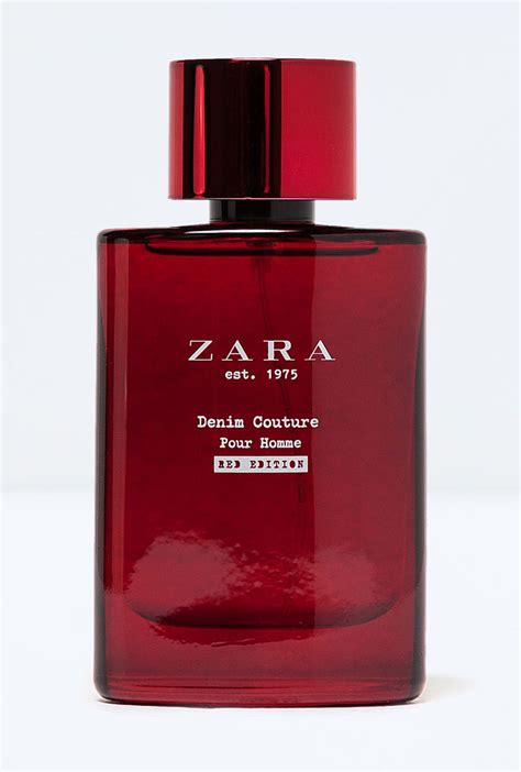 Zara est 1975 Denim Couture Pour Homme Red Edition Zara Cologne - un ...