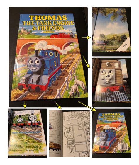 Vintage Thomas The Tank Engine Annuals & Books - Hardback Books ...