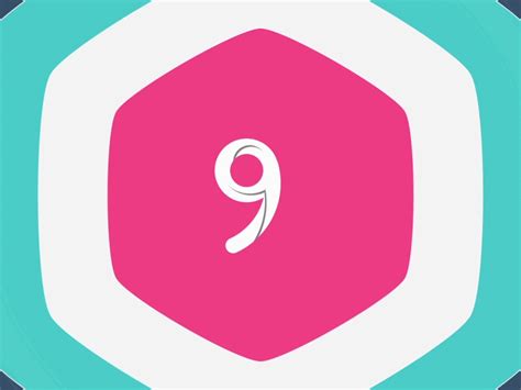 Number "9" animation [9] by Motion Mela on Dribbble