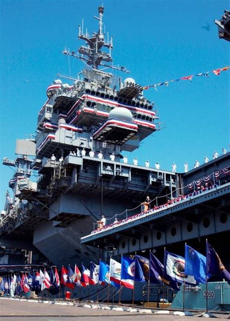 uss constellation cv 64 decommissioning ceremony nas north island san diego california august 7 ...