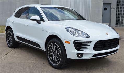 2016 Porsche Macan S White / Black | Cars luxury,Sport, concepts | Autos, Motos y Carritos