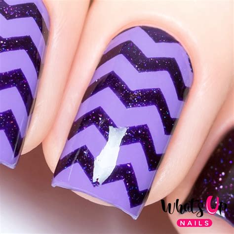 Zig Zag Tape for Nail Art, Chevron Stickers for Nails, Nail Vinyls - Etsy