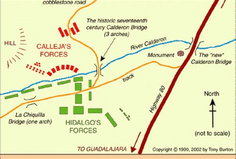 Battle Of Puebla Map