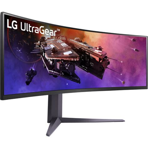 LG UltraGear 44.5" DQHD HDR 200 Hz Curved Ultrawide 45GR75DC-B