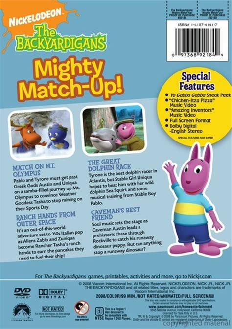 Backyardigans, The: Mighty Match-Up (DVD 2008) | DVD Empire