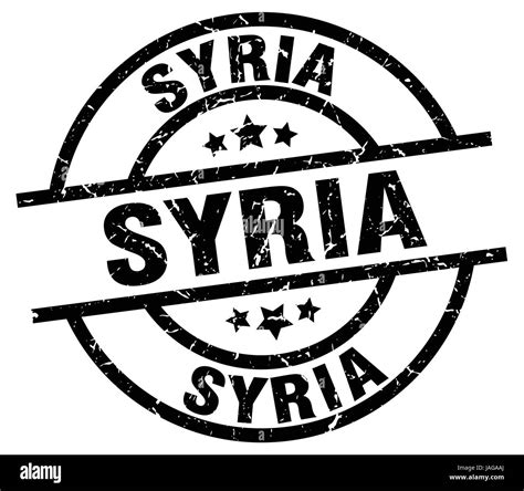 Syria stamp Black and White Stock Photos & Images - Alamy