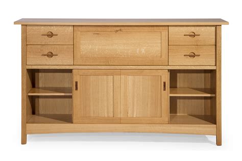 Custom Quartersawn White Oak Sideboard by J. Holtz Furniture | CustomMade.com