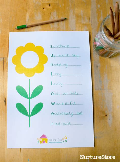 Poems about sunflowers - NurtureStore