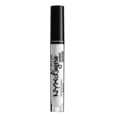 NYX Professional Makeup lip gloss - Lip Lingerie Shimmer – Clear (LLS501) - PINK PANDA