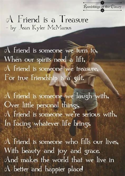 Friend Poems