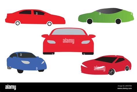 Car Vector Collection Stock Vector Image & Art - Alamy