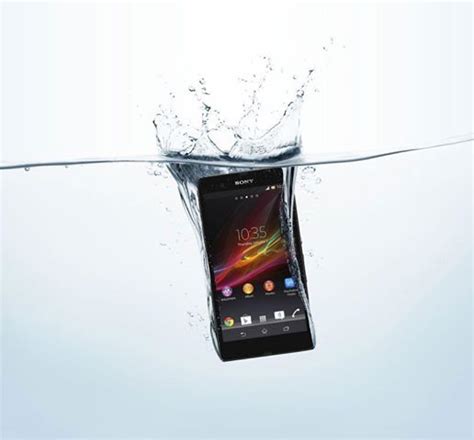 Waterproof phone unveiled by Sony - you can use in the shower - Premium ...