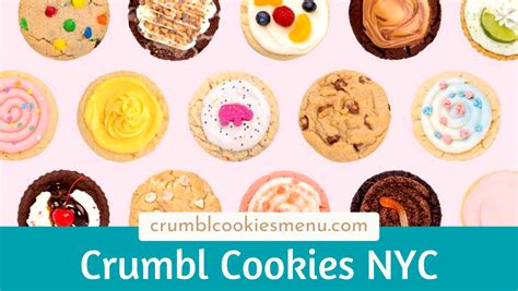 Crumbl Cookies NYC Menu Prices 2024 - Locations & Hours