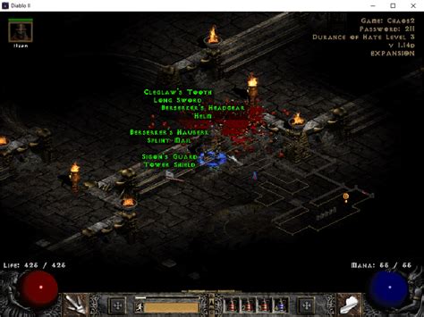 Normal Mephisto drops with 169% magic find : r/diablo2