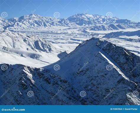 Snowy Mountains, Afghanistan Stock Photo - Image of barren, peaks: 9383964