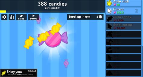 Candy Clicker 2 Unblocked - Play Online on IziGames