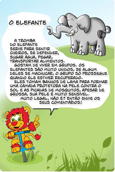 MUNDO DA CRIANÇA: O ELEFANTE E O MEIO AMBIENTE